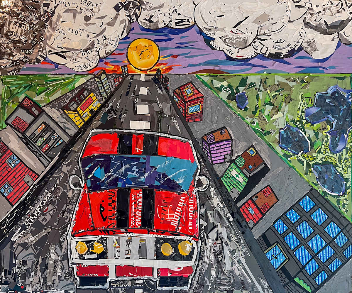 On The Road by Autistic Tomato with access gallery volunteers, Image 1.