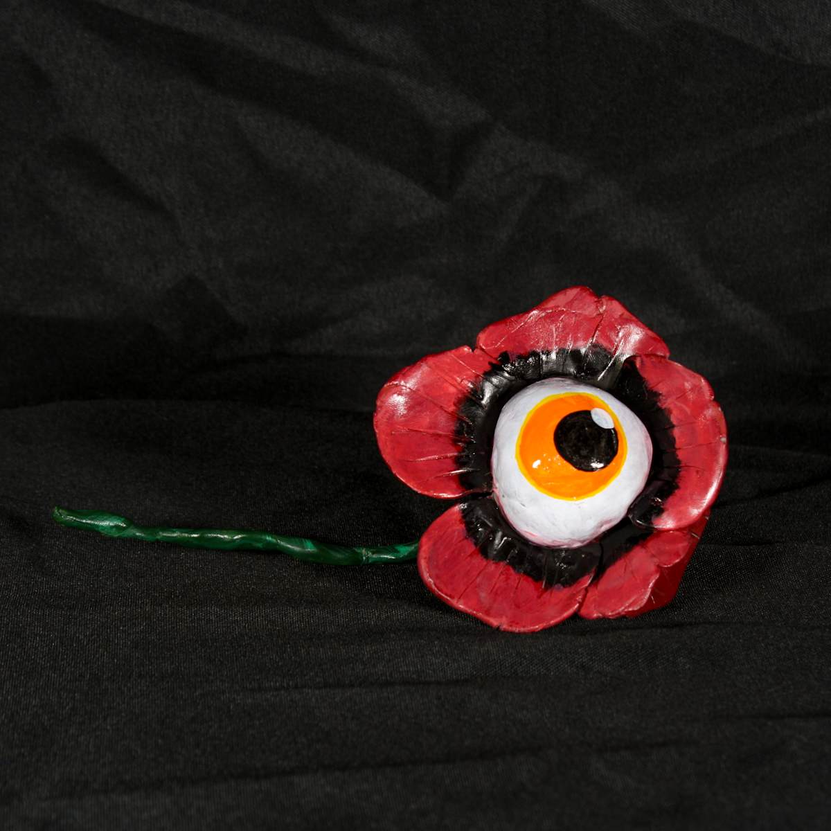 Poppy Flower 1 by repaints_doll, Image 1.