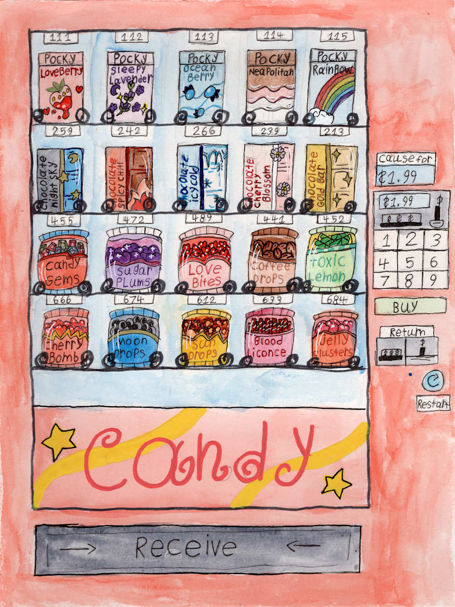 Snack Machine: Candy by Pink Velvet, Image 1.