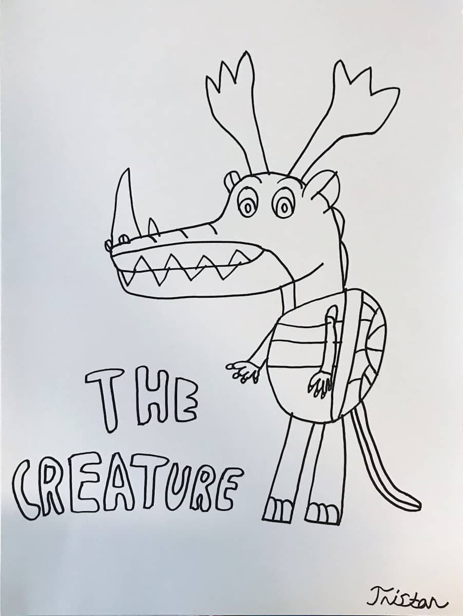 The Creature by Tristan, Image 1.