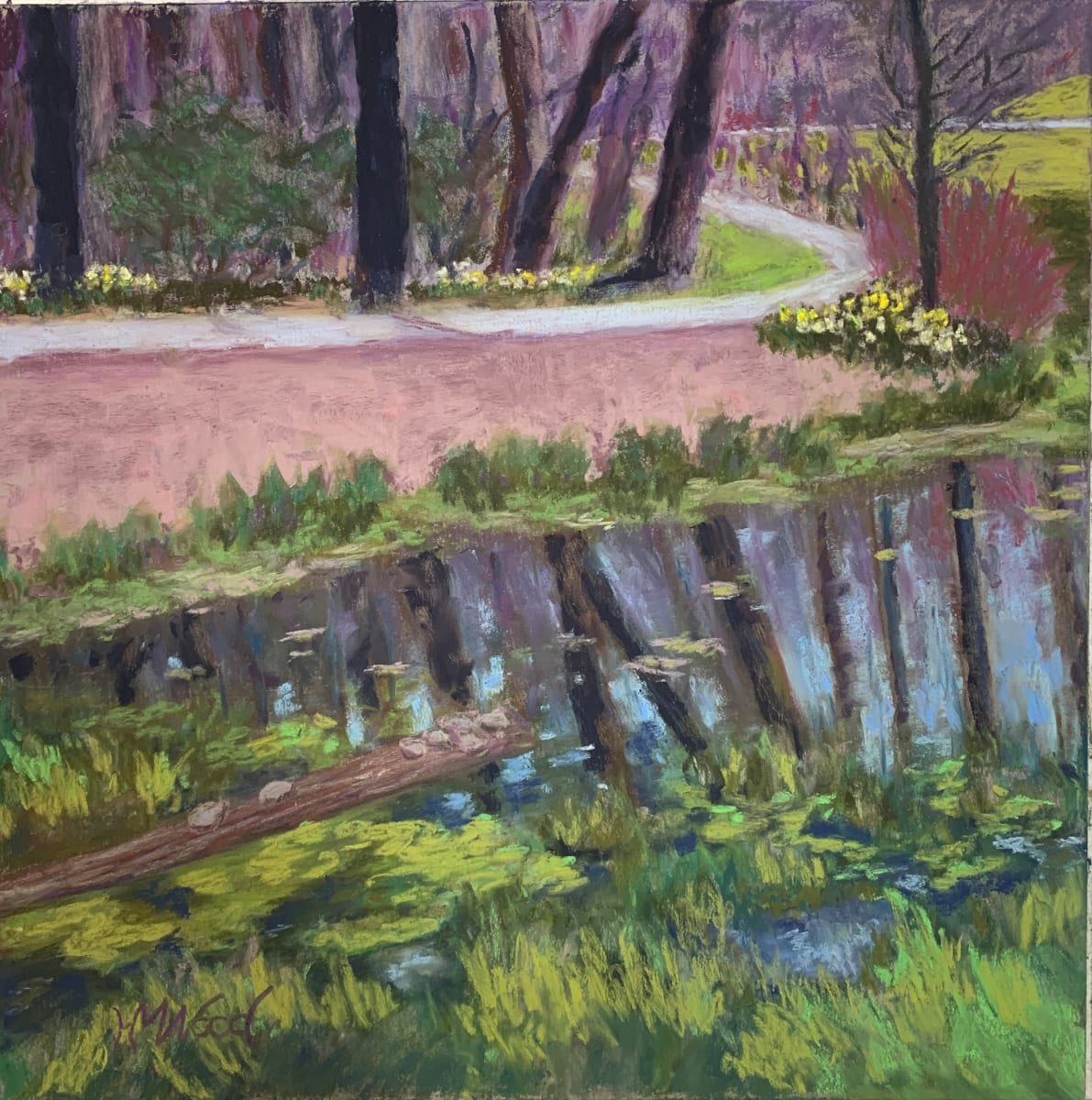 Brookside Spring by Helen Wood  Image: Promise of Spring