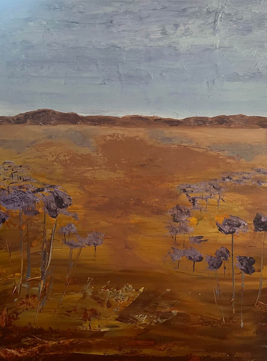 Red Earth Outback by Ian Collins 
