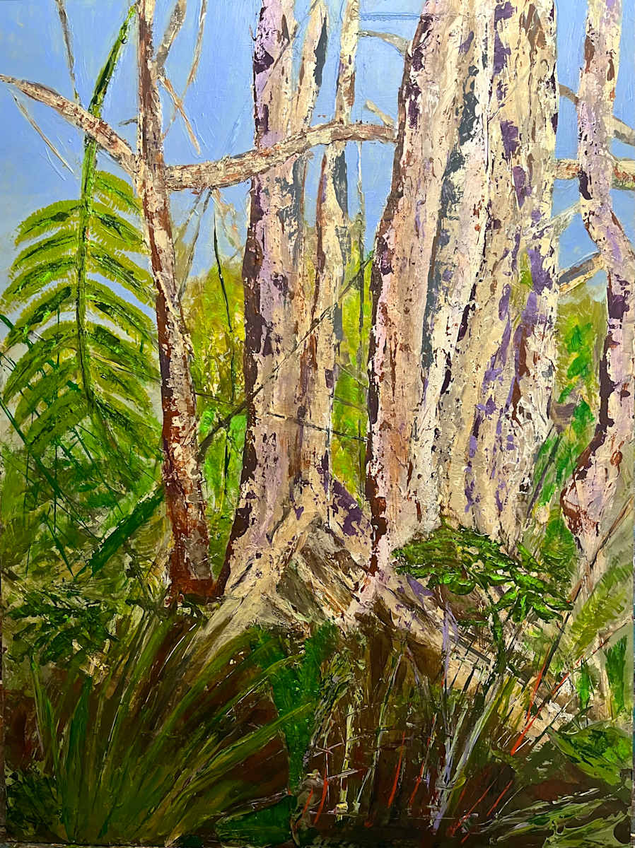 Trees on the Point by Ian Collins 