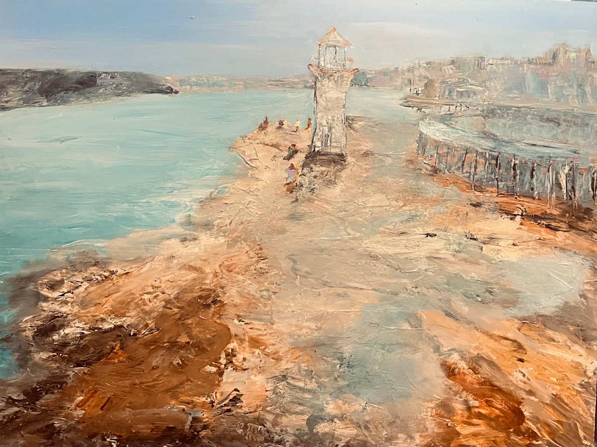 Harbour Receding 2 by Ian Collins, Image 1.
