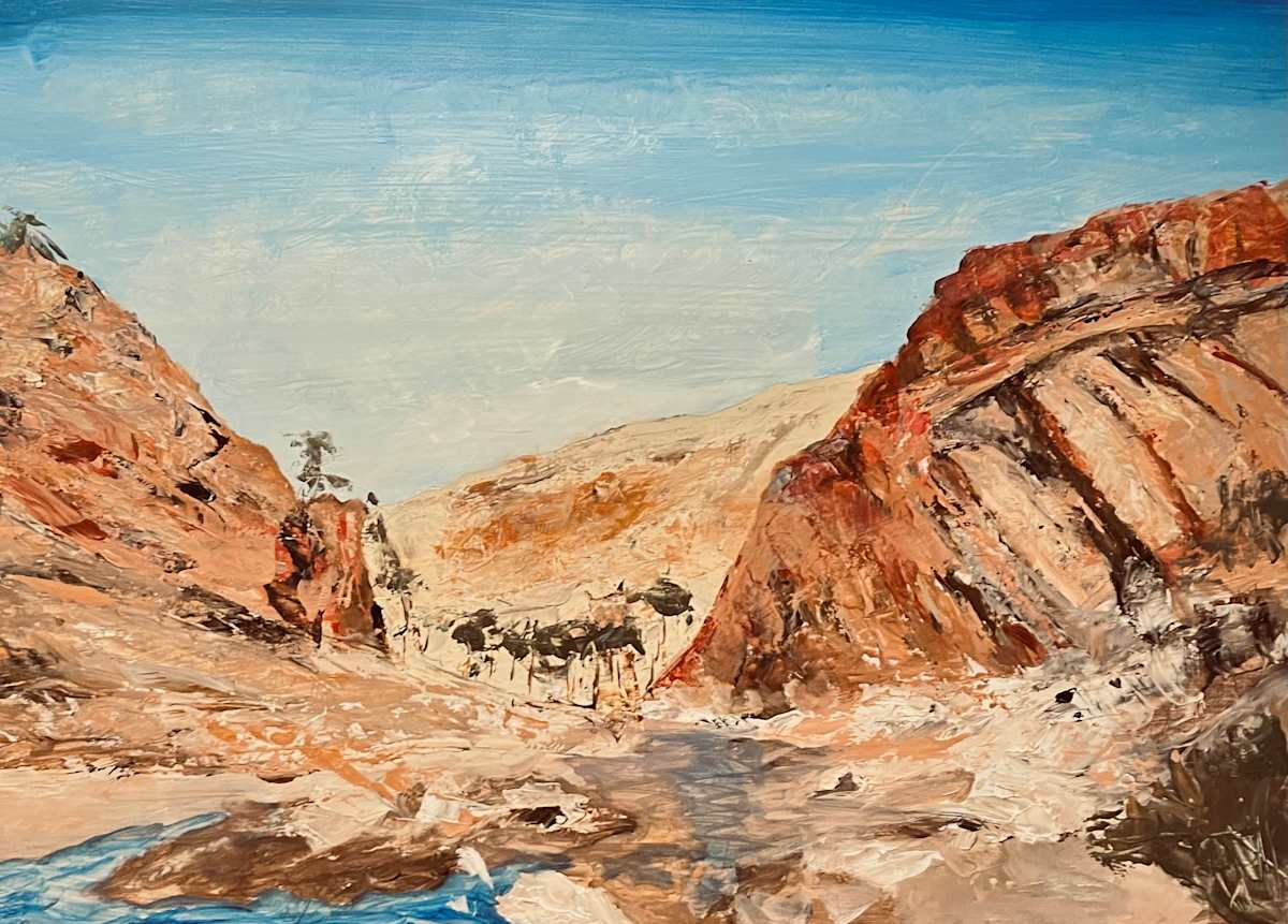 Another Larapinta by Ian Collins, Image 1.