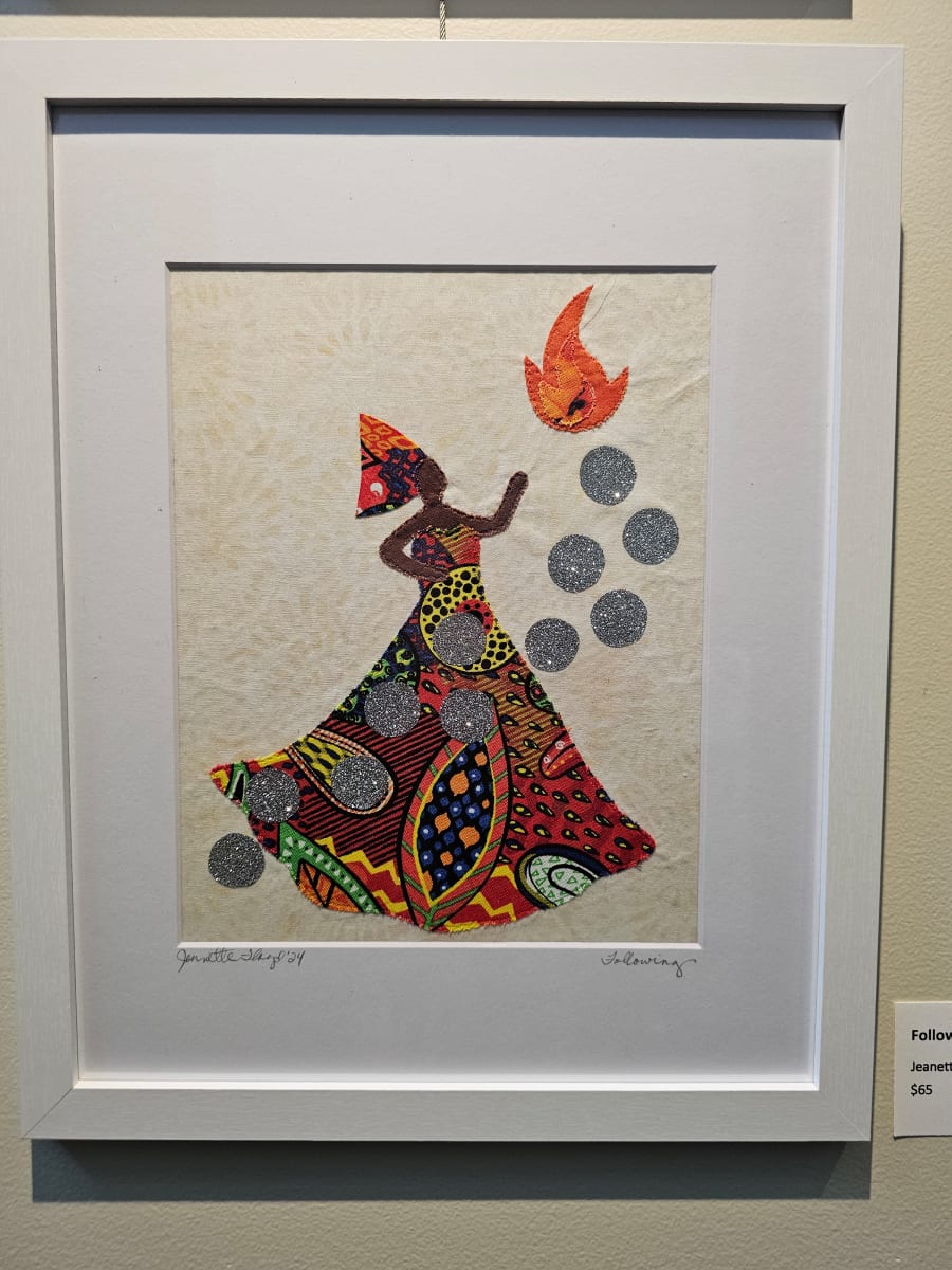 Following (Framed) by Jeanette Floyd  Image: Following