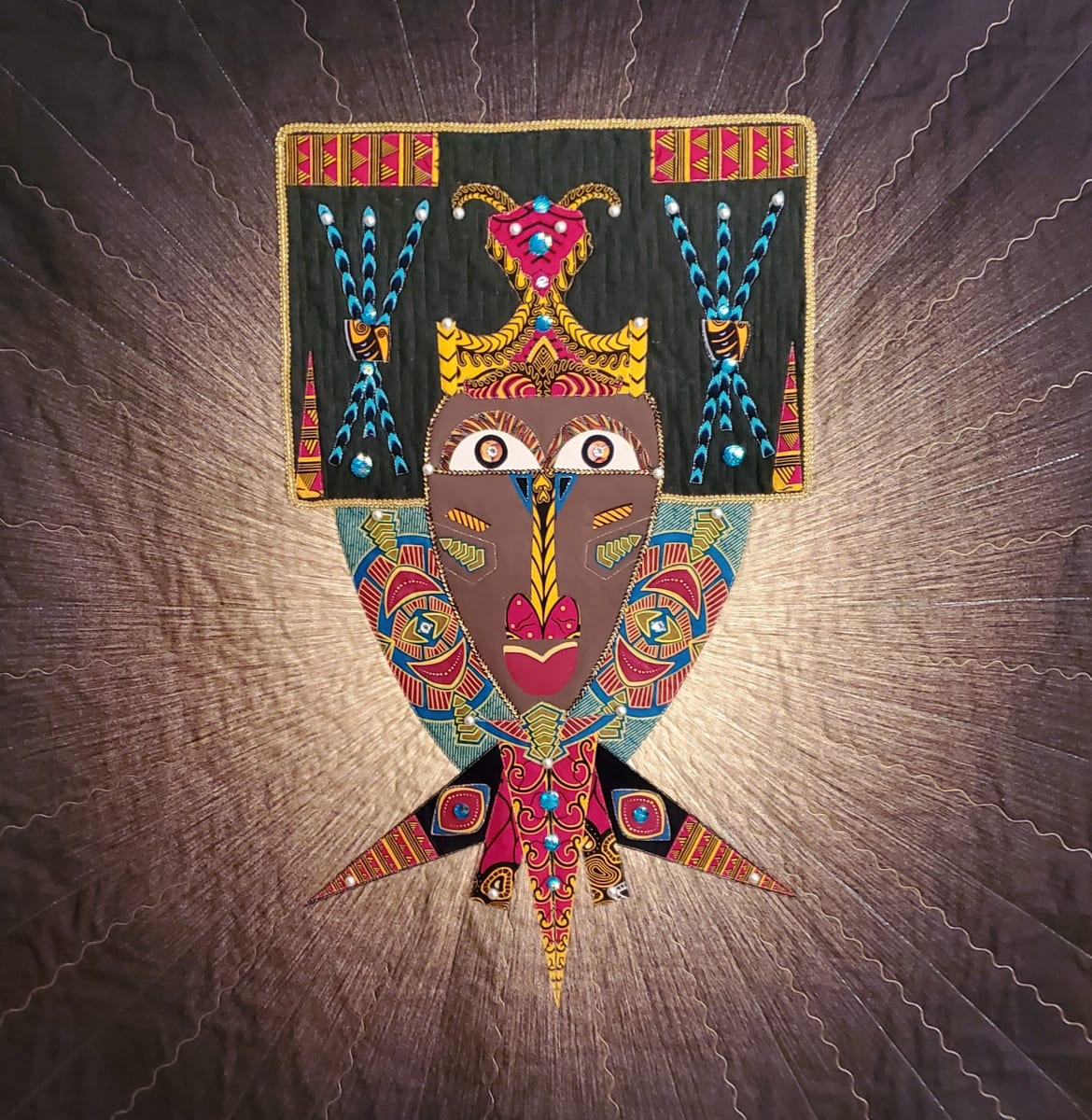 African Mask by Jeanette Floyd 