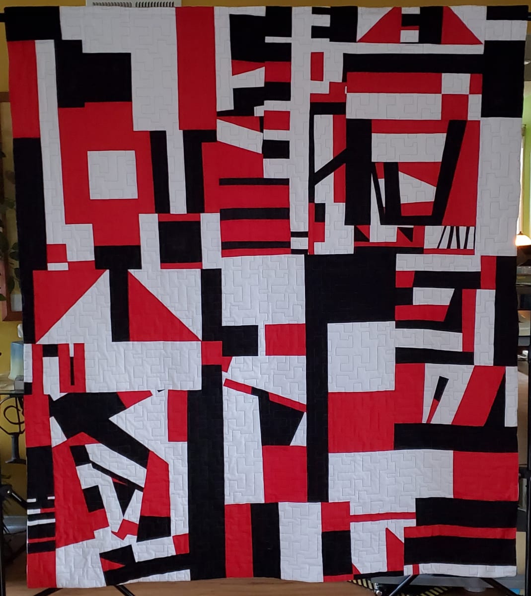 Gees Been Inspired - Bed Quilt by Jeanette Floyd 