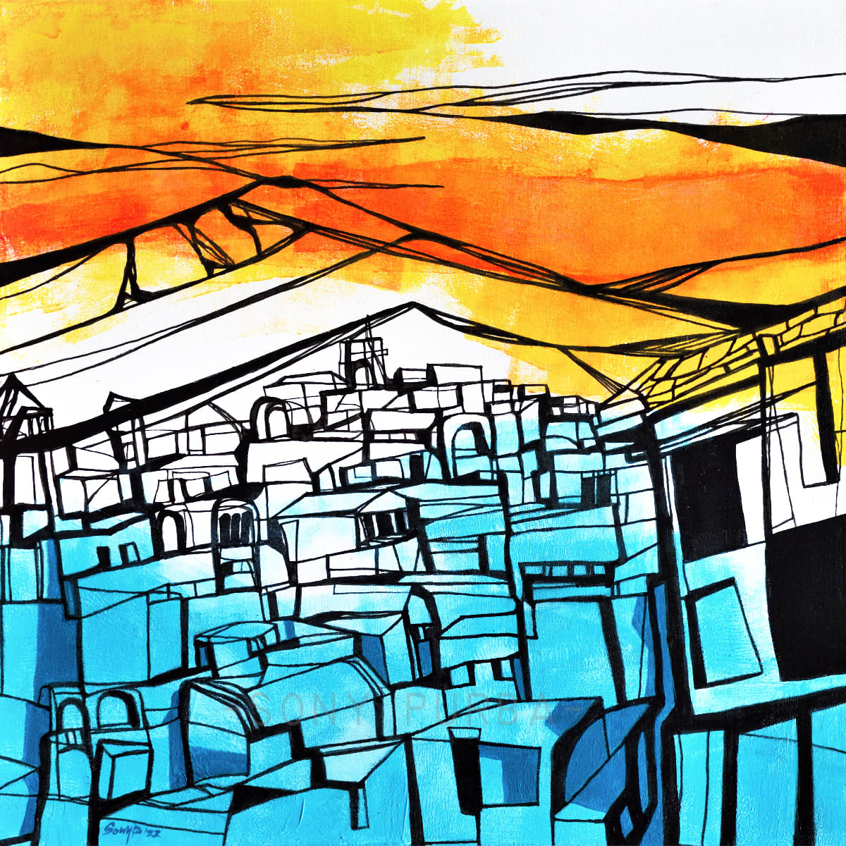 The Mountain Terrace by Sony R. Purba, Image 1.