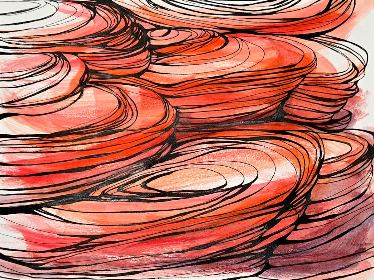 Cascading Strata by Sony Purba, Image 1.