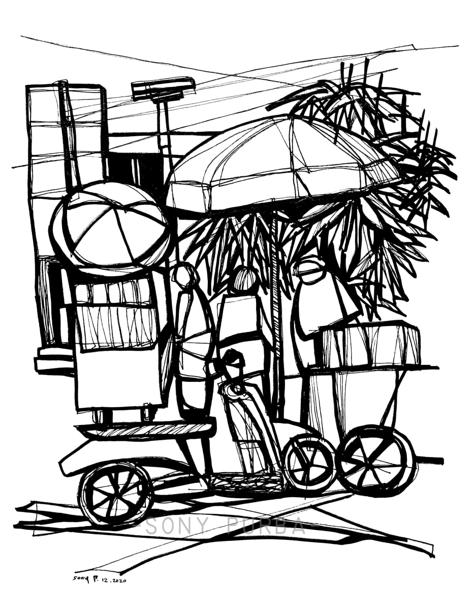 Street Market by Sony Purba 