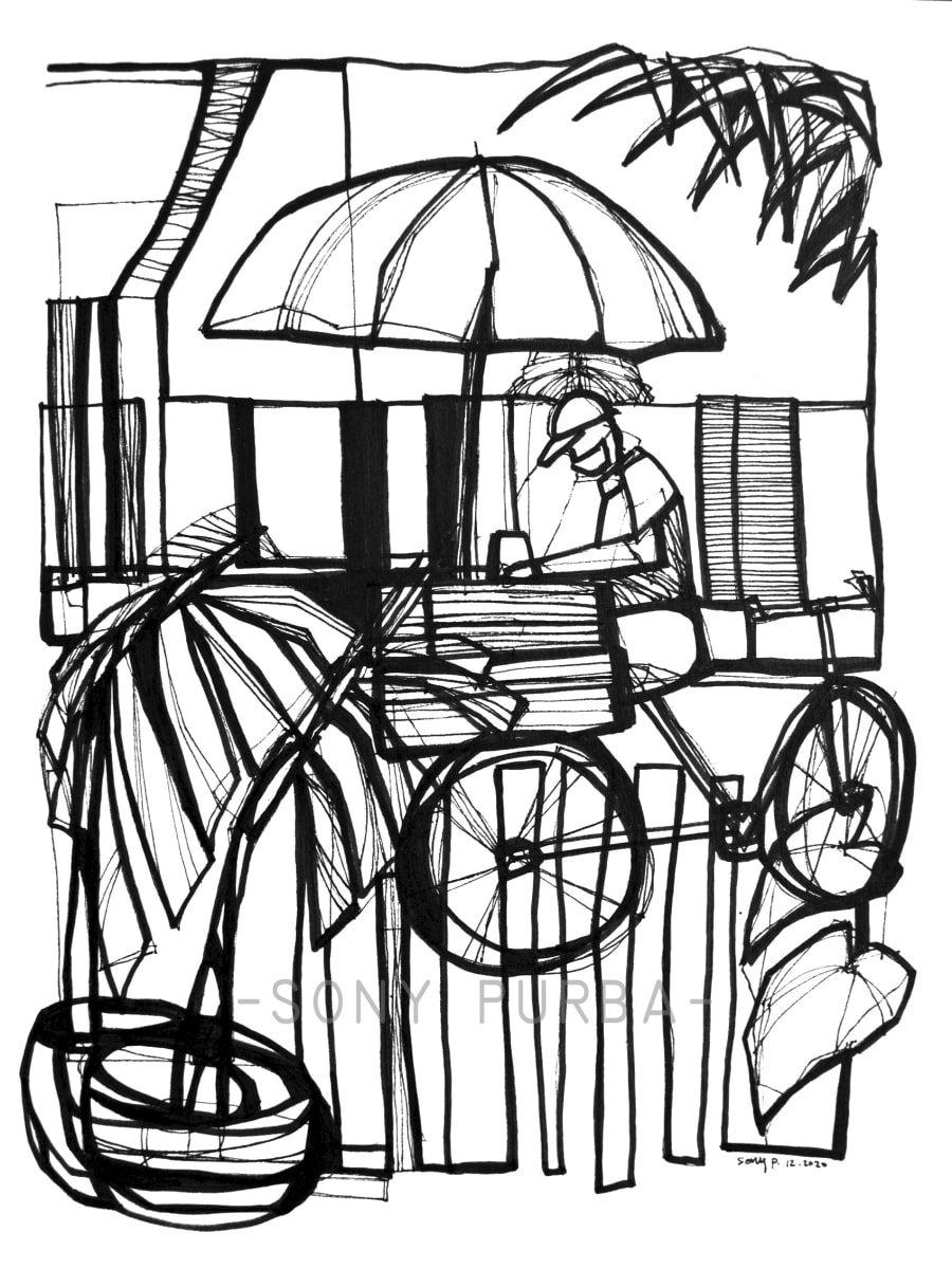 Tailor On Bike by Sony R. Purba, Image 1.