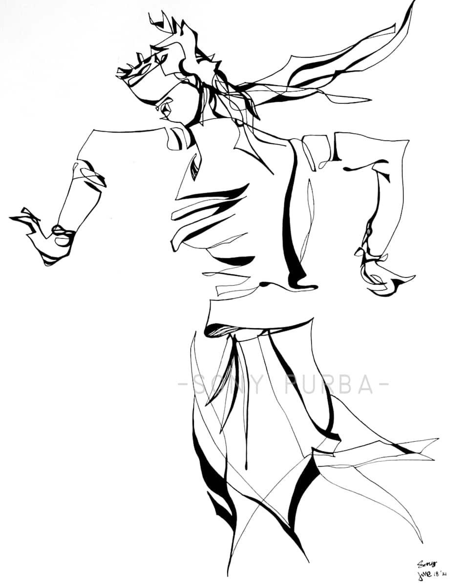 Arjuna by Sony Purba 