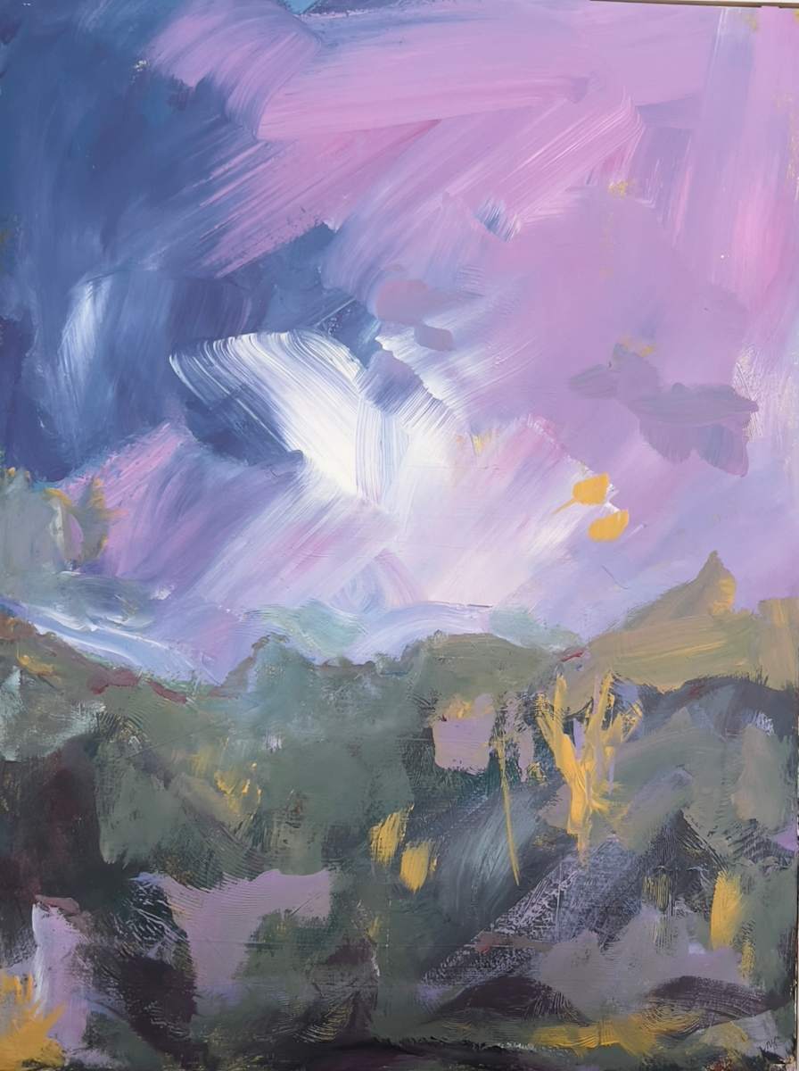 "Wishing on tonight's sky" by Margi Smith 