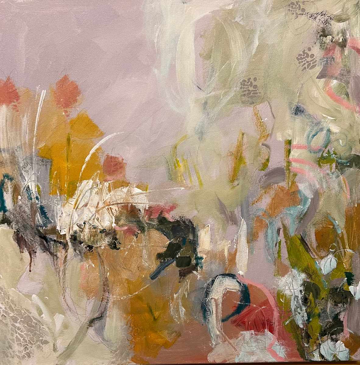 Quiet Resilience by Margi Smith  Image: Subtle lines and calm hues honor the strength found in endurance. This piece is a tribute to the quiet power within us all. The courage to persist, softly but unbreakable.
How does you own quiet strength show up in your life?