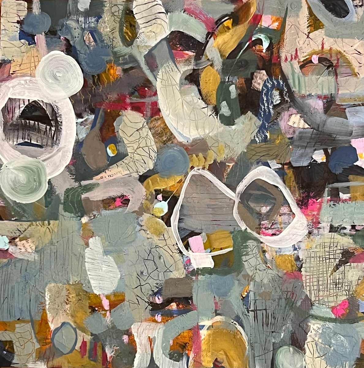 "First memory arrives in fragments" by Margi Smith 