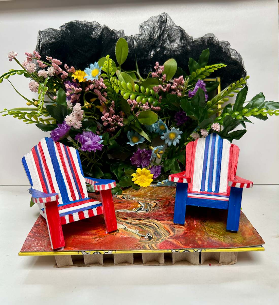 AS STORM CLOUDS GATHER AND THE EARTH OPENS UP BENEATH OUR FEET by Phyllis Brody 