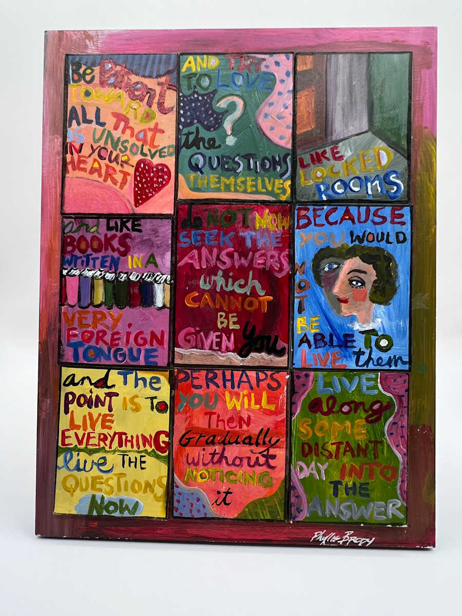 BE PATIENT by Phyllis Brody 