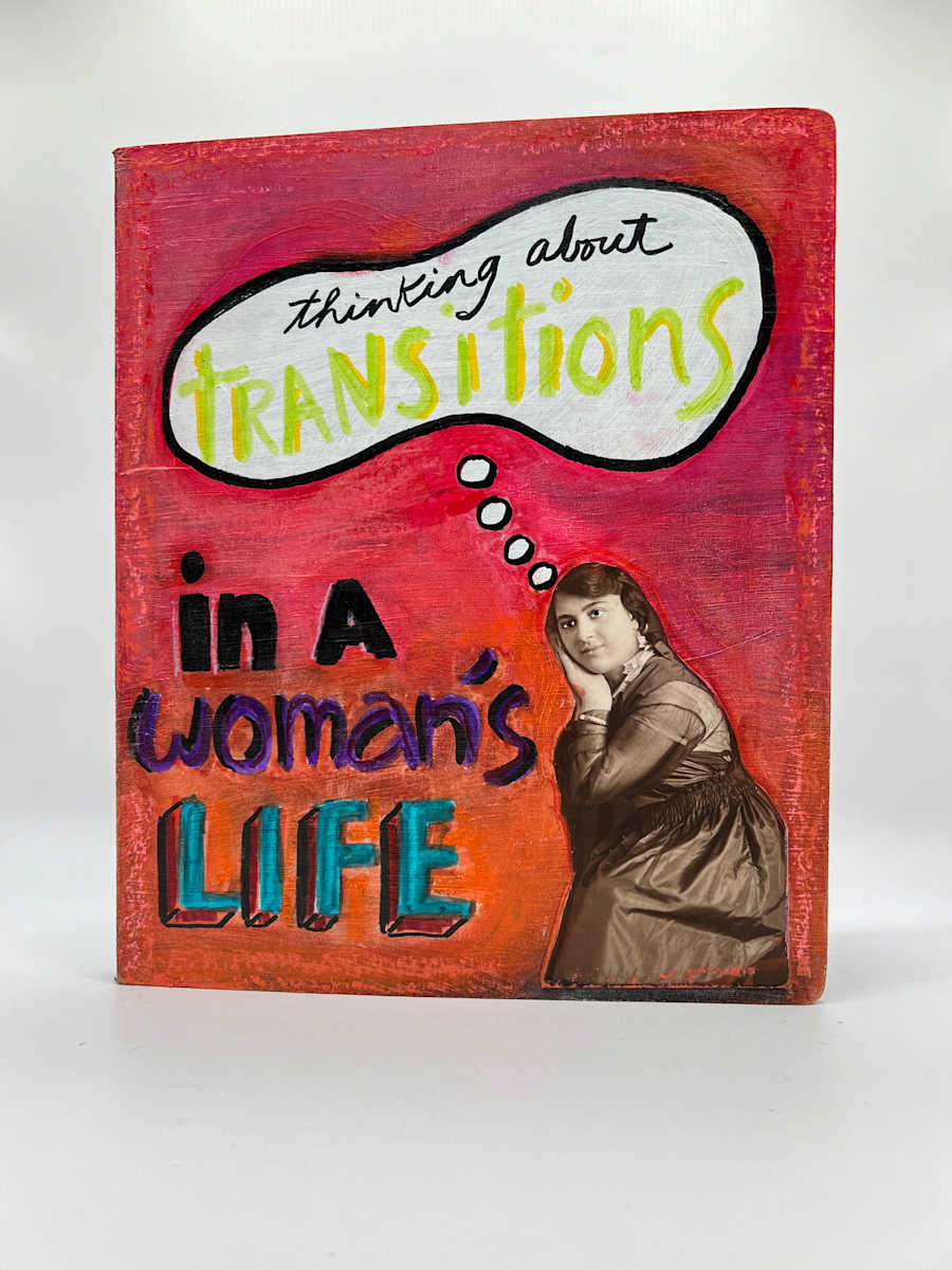 THINKING ABOUT TRANSITIONS by Phyllis Brody, Image 1.