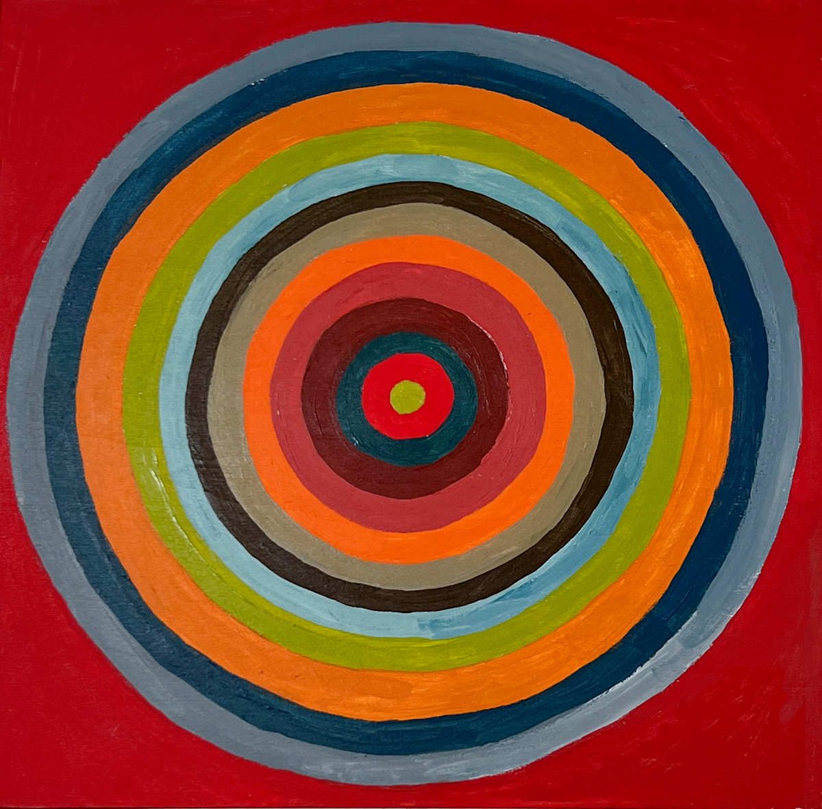 RADIATING CIRCLES by Phyllis Brody 