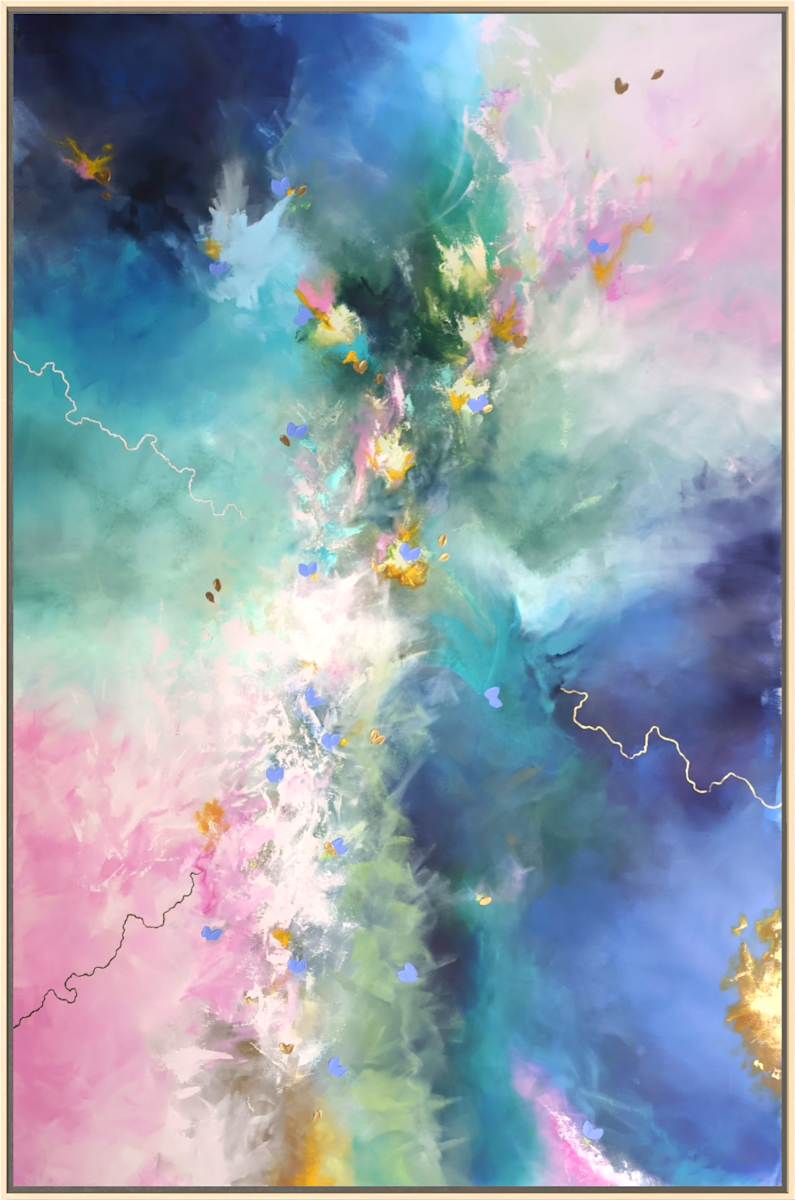 Profusion | giclée canvas print, framed 1/10 by Kate DeOssie, Image 1.