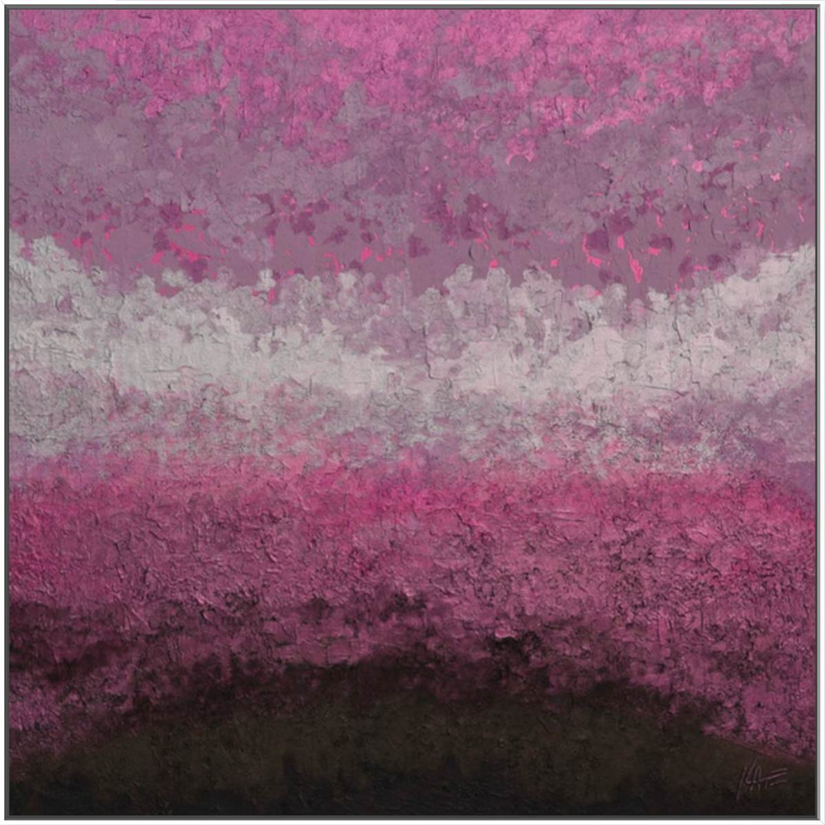 Twilight with Her | hand-embellished giclée canvas print, framed 1/10 by Kate DeOssie, Image 1.