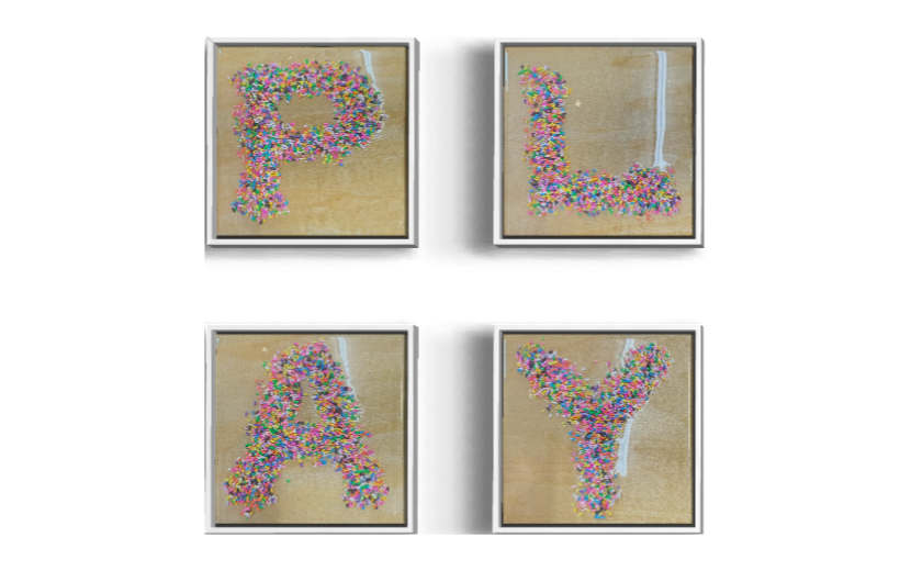 PLAY  | original, framed by Kate DeOssie, Image 1.