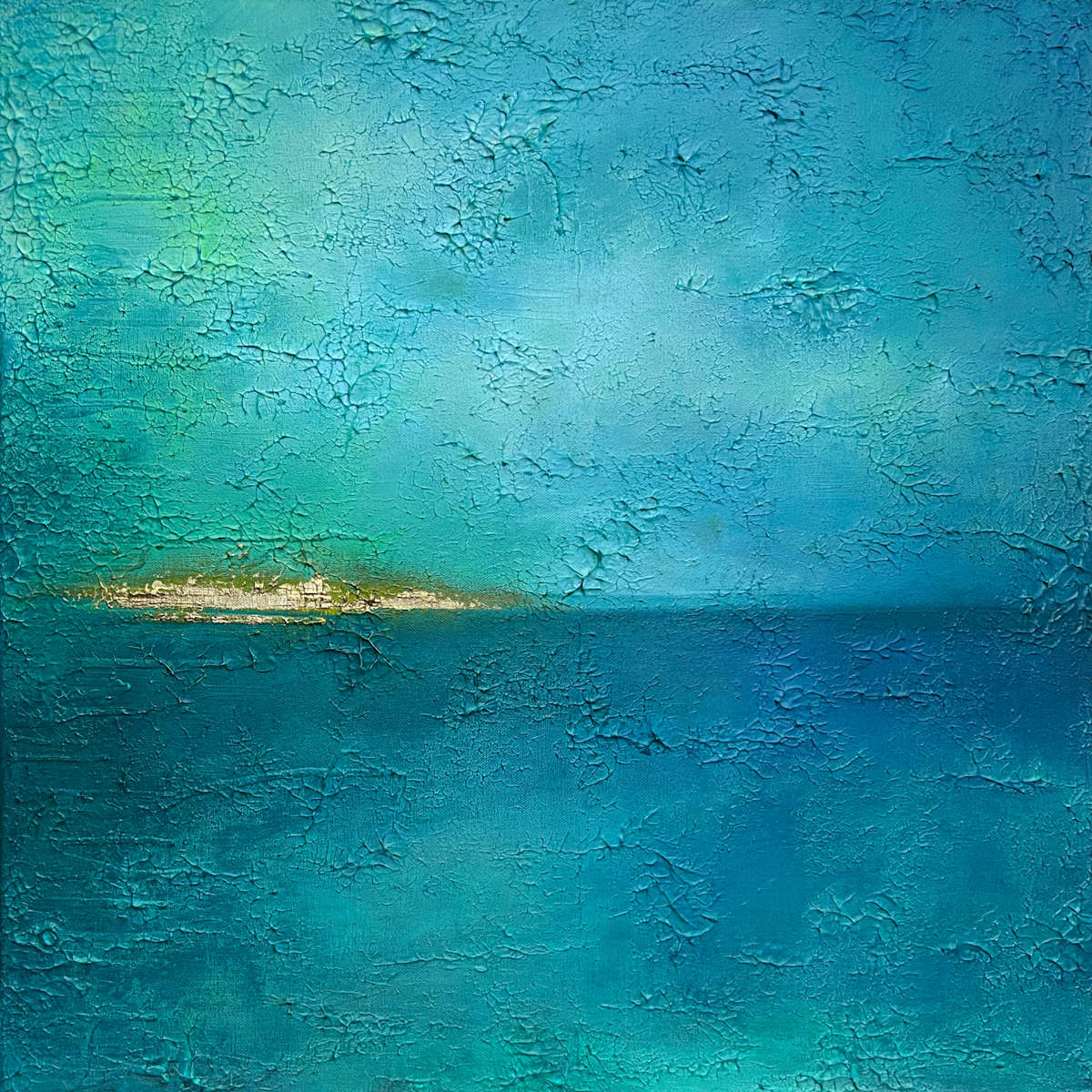 Island Time | original, framed by Kate DeOssie, Image 1.