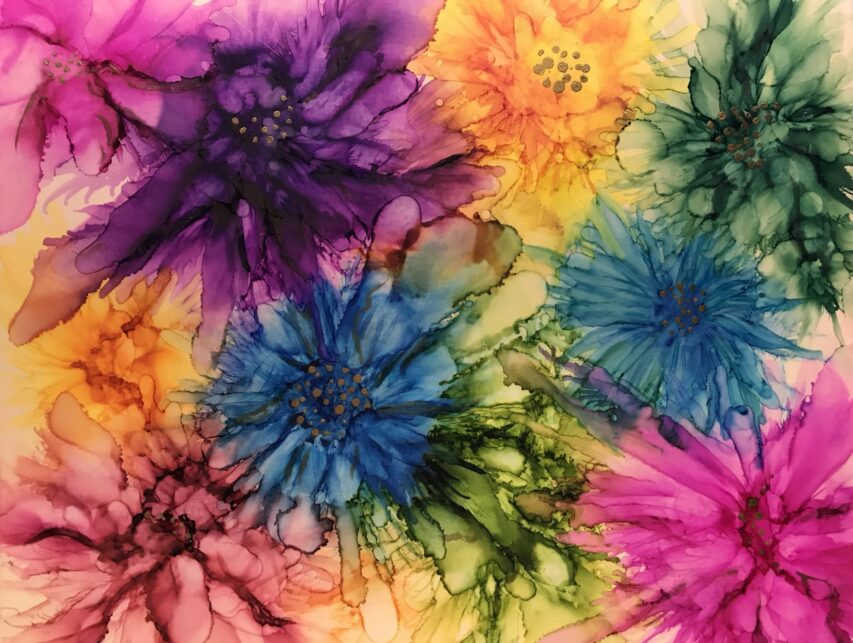 Psychedelic Explosion by Kimberly Altman 