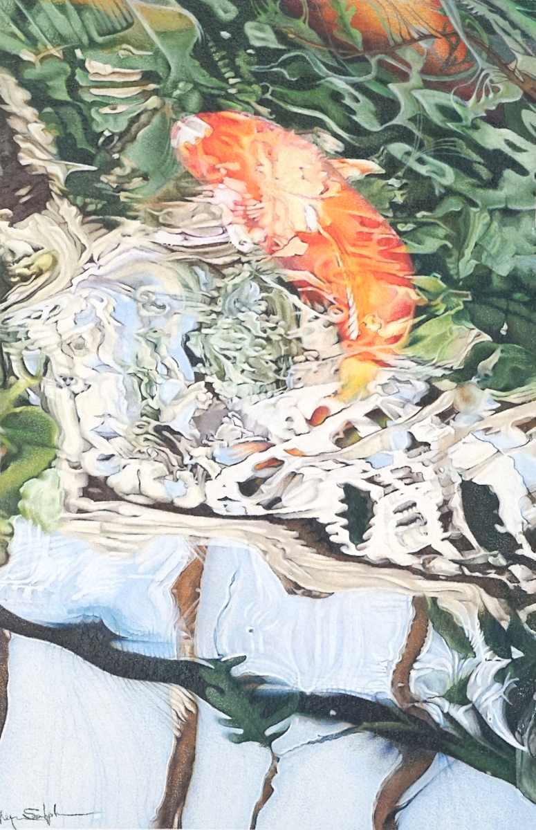 Koi Bokeh II by Lynn Stephenson 