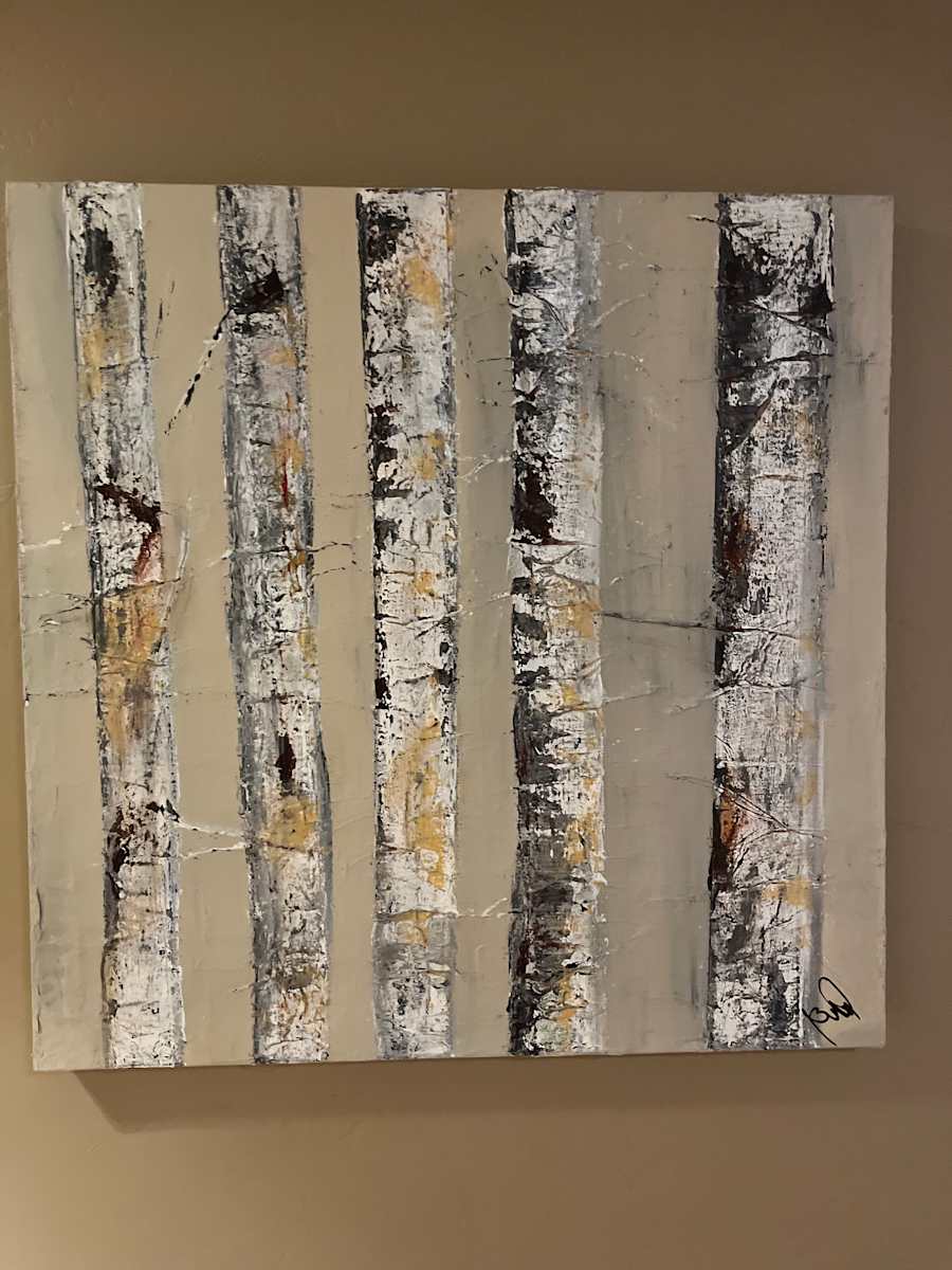 5 Beige Aspens by Bibiana Rivero  Image: 5 Aspens 