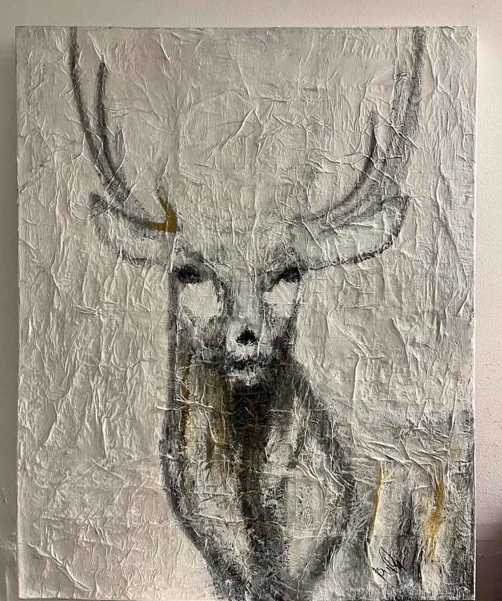 Blurry Deer by Bibiana Rivero  Image: Magnificent Deer  Around us