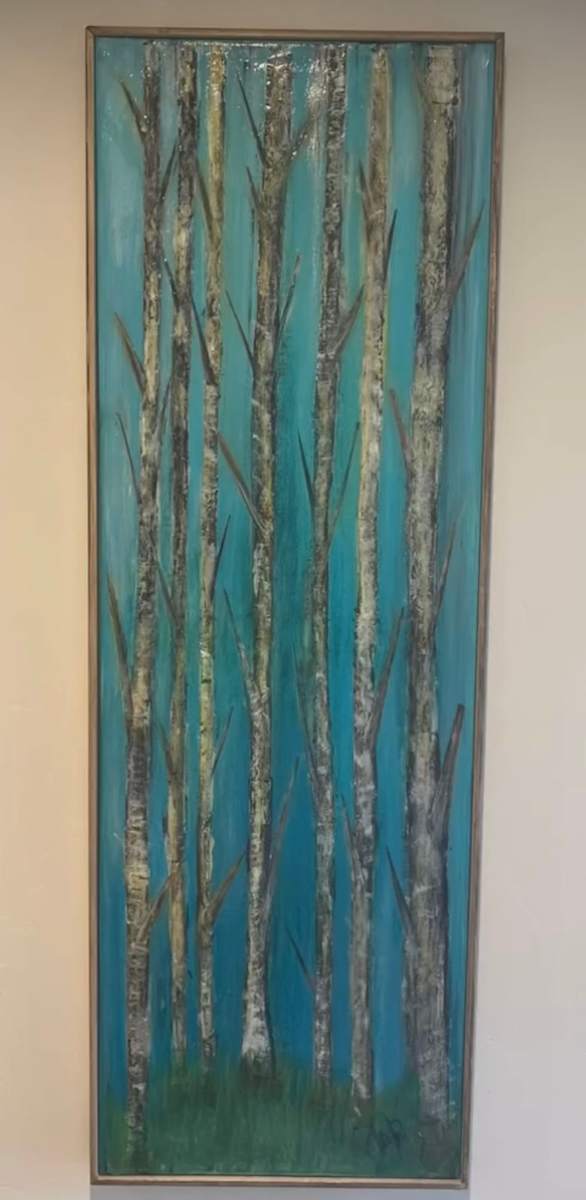 Aqua Aspens by Bibiana Rivero, Image 1.