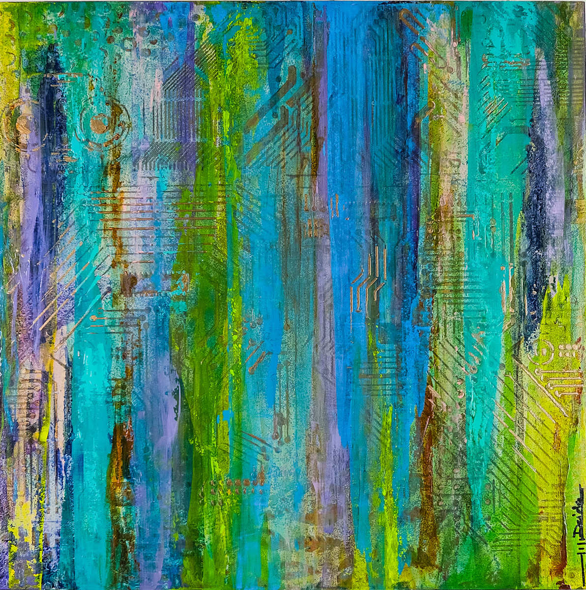 Data Stream by Deidre Greenly  Image: on loan - currently unavailable