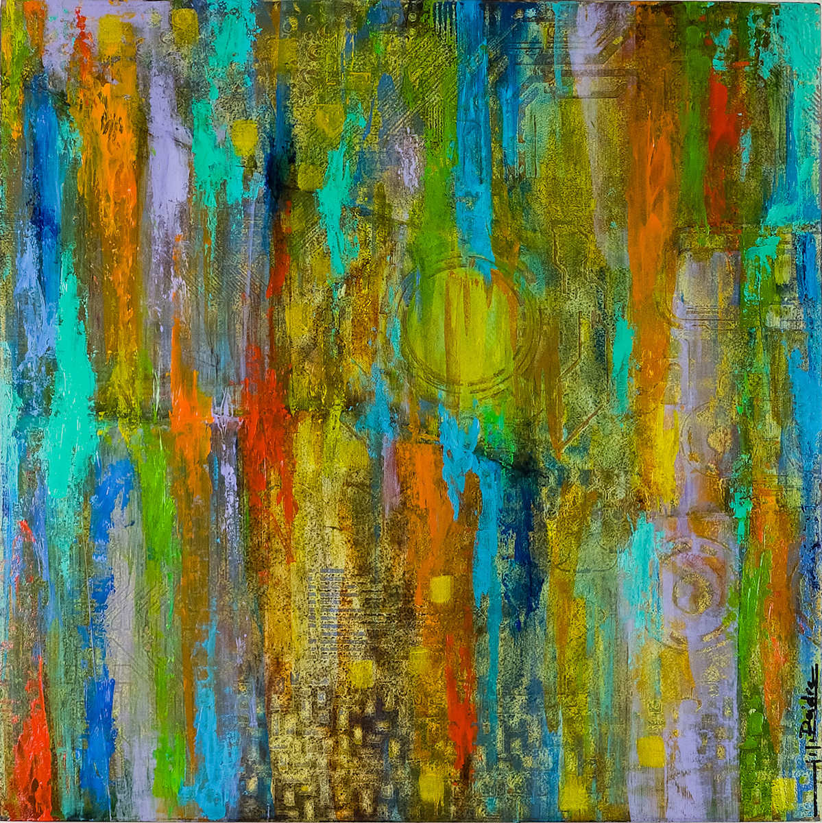 Pseudo Signal by Deidre Greenly  Image: private collection