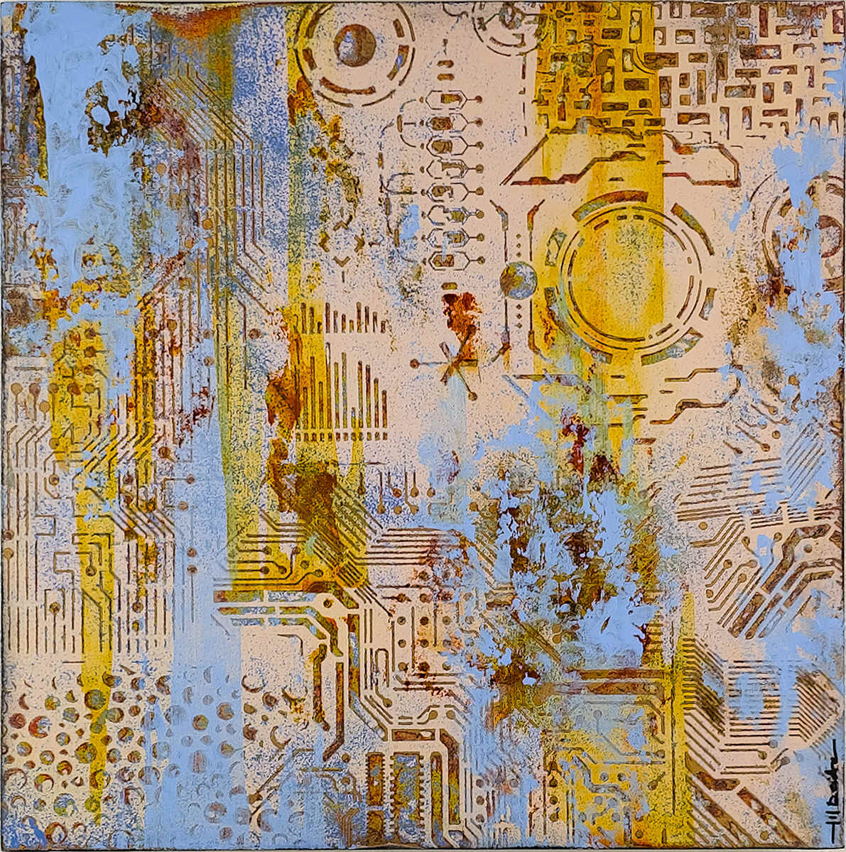 Techno Geyser by Deidre Greenly 