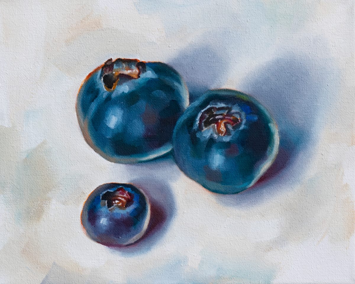 Blueberries by Jackie Liu 