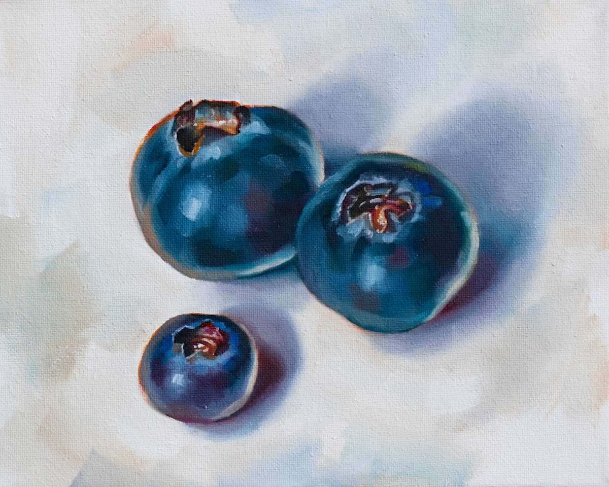 Blueberries by Jackie Liu, Image 1.