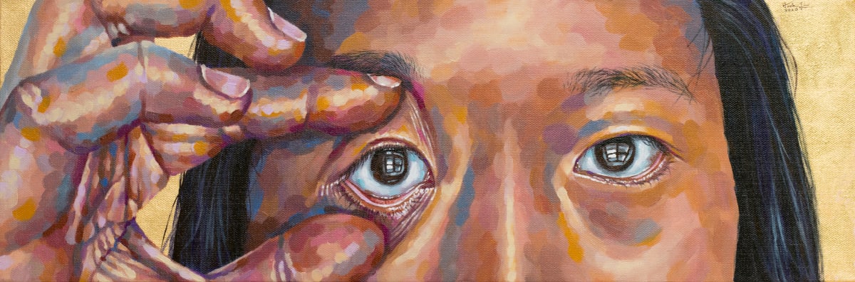 Fox Eyes by Jackie Liu 