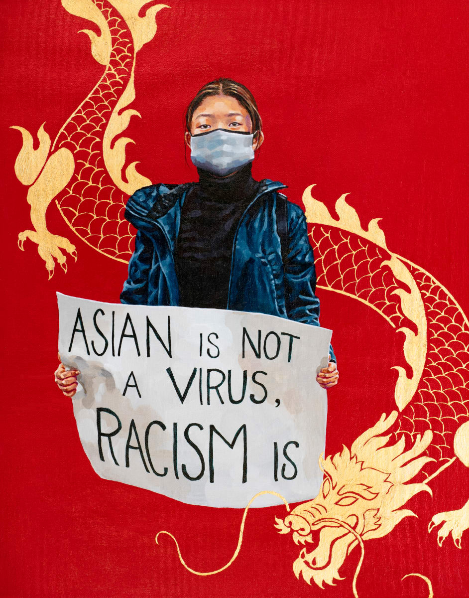 Stop Asian Hate by Jackie Liu 