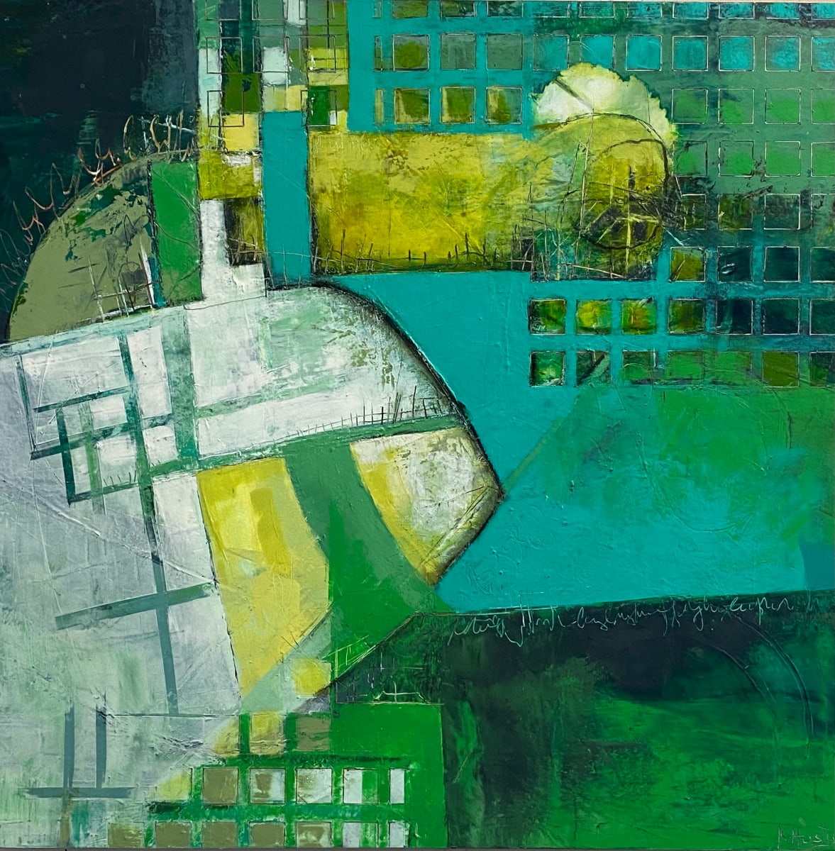 Not easy being Green by Karin Husty 