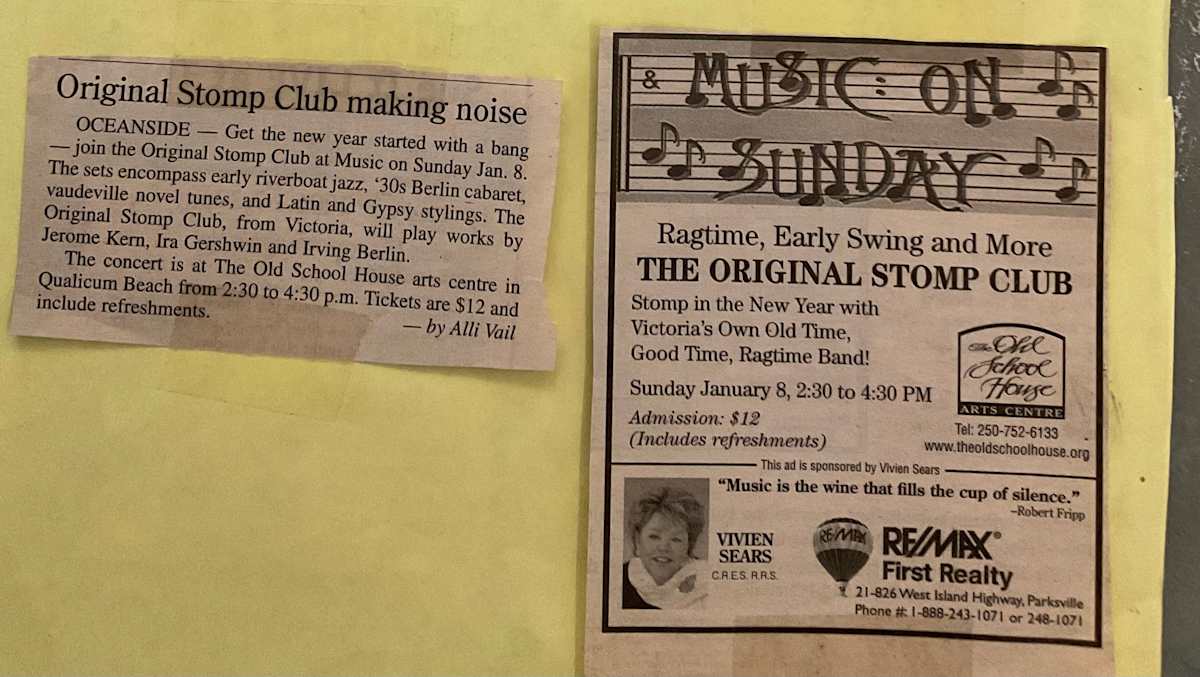 Music on Sunday - The Original Stomp Club Jan 2006 by The Stomp Club 