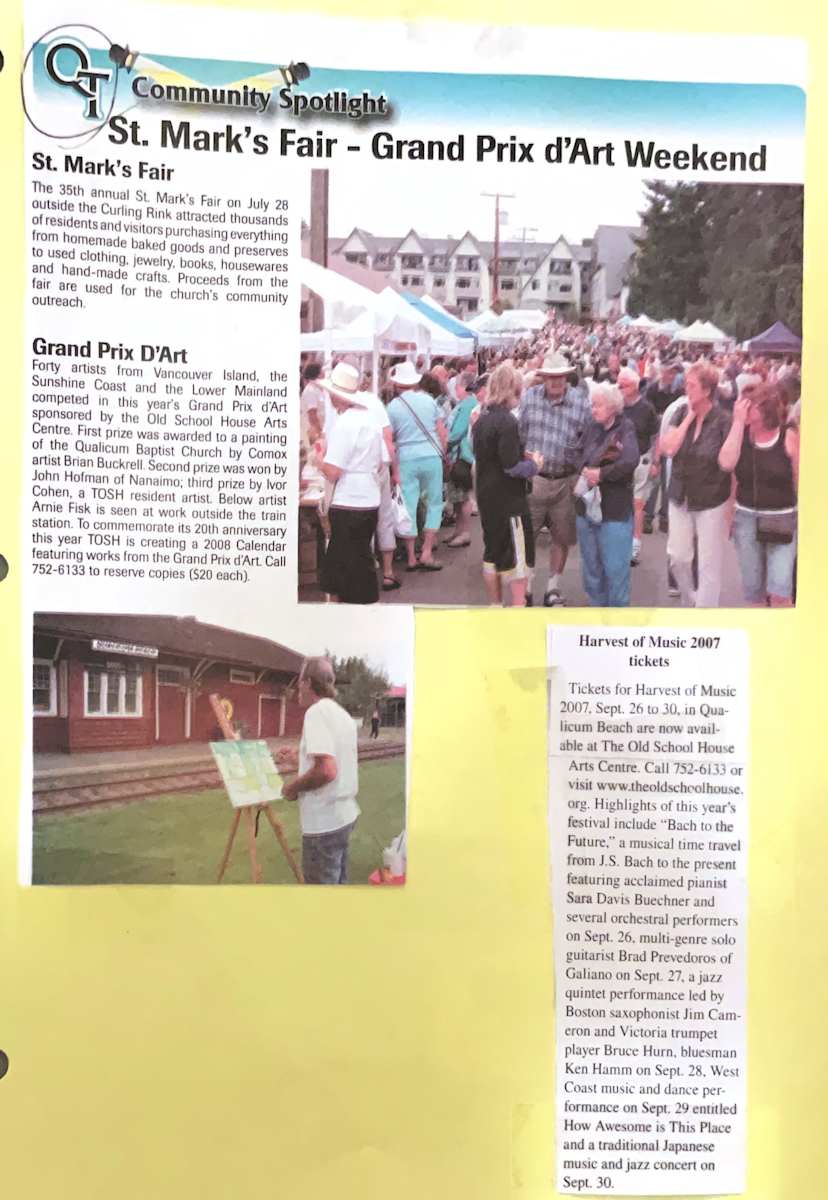 St. Mark's Fair - Grand Prix d'Art Weekend - July 2007 by Brian Buckrell, Ivor Cohen, Arnie Fisk, John Hofman 