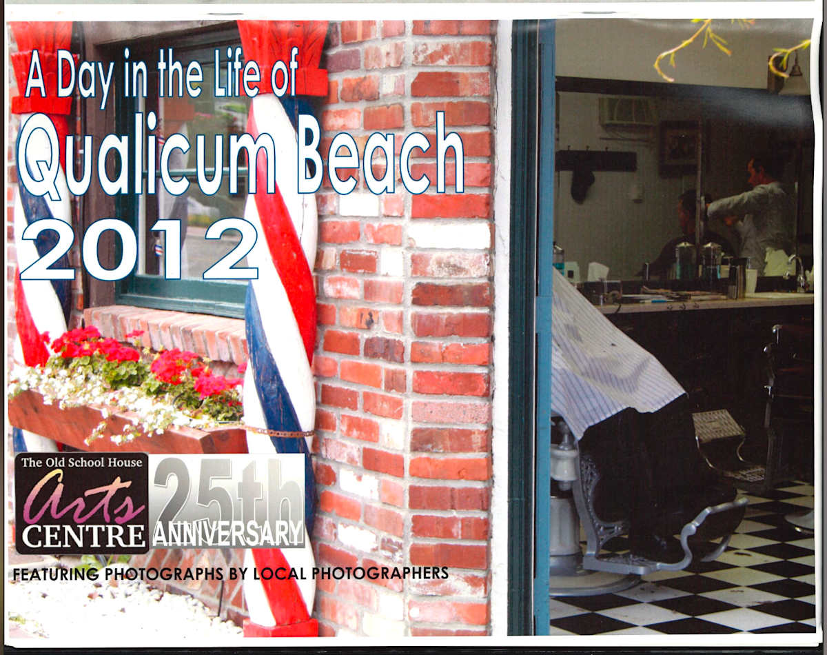 2012 A Day in the Life of Qualicum Beach TOSH Calendar by Wayne Buhr, Dave Graham, Brian Argyle, Lynn Bieber-Weir, Paul Kyba, Chris Carter, Al Westnedge, Don Emerson, Geoff Campbell, Rick Marotz, Rusty Joerin, David Blackmore  Image: open pdf document to view entire calendar at https://www.artworkarchive.com/profile/tosh/artwork/2012-a-day-in-the-life-of-qualicum-beach-tosh-calendar