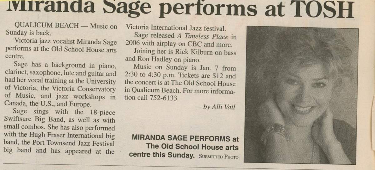 Miranda Sage performs at TOSH by Miranda Sage 