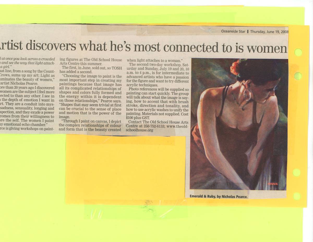 Artist discovers what he's most connected to is women by Gerda Hofman, Peter Kohut, Nicholas Pearce  Image: Emerald & Ruby by Nicholas Pearce
1 of 2 images