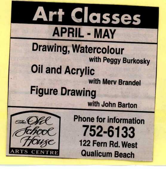 Art Classes April-May 2006 by John Barton, Merv Brandel, Peggy Burkosky 