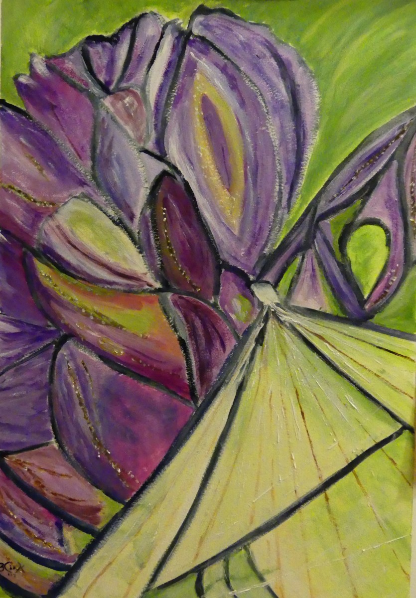 Alium Bud I by Becky Cook 