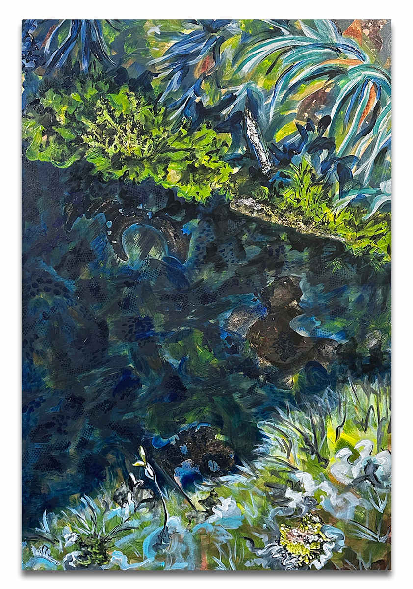 Grassy Embankment by Mila Rossi 