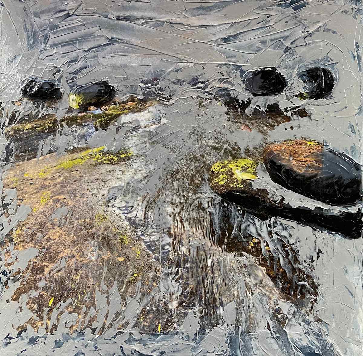 Mountain Stream by Mila Rossi 